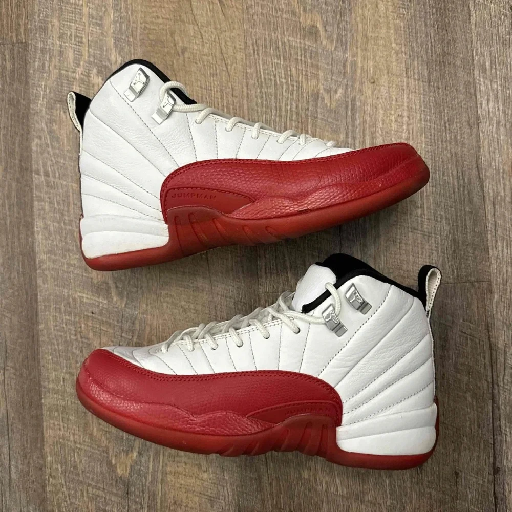 Nike Air Jordan 12 XII Retro GS Cherry Red 2023 White